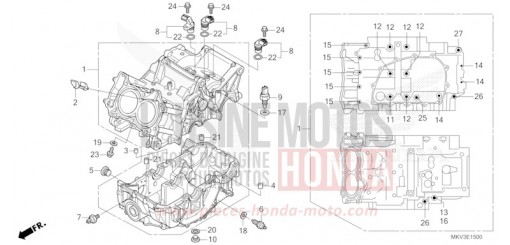 CARTER MOTEUR NSS750M de 2022